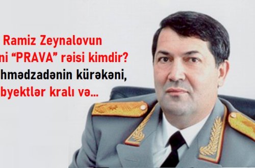 Ramiz Zeynalovun yeni 