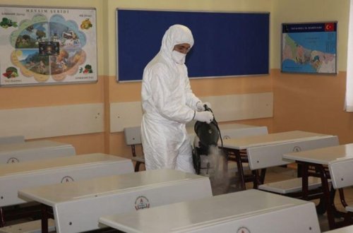 Bakıda 160 məktəbdə koronavirusa qarşı dezinfeksiya işləri aparılıb