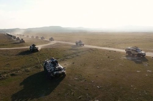 В Азербайджане привлеченные к учениям войска направляются в районы оперативного назначения - ФОТО/ВИДЕО