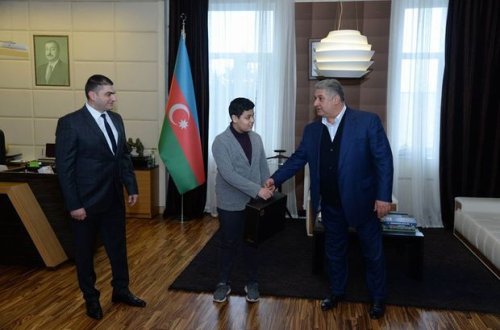 Azad Rəhimov: “Aydın Süleymanlıya artıq iki şirkət sponsorluq etmək istəyir” - FOTO