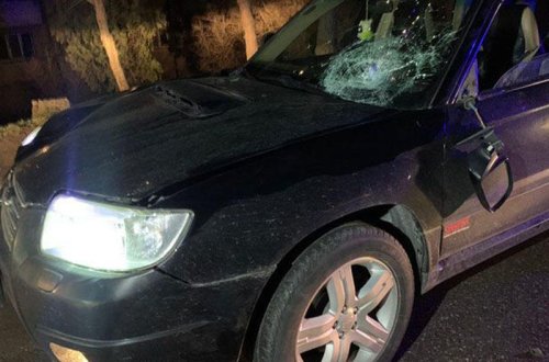 Bakıda ər-arvadı avtomobili vurdu, biri öldü - VİDEO - FOTO