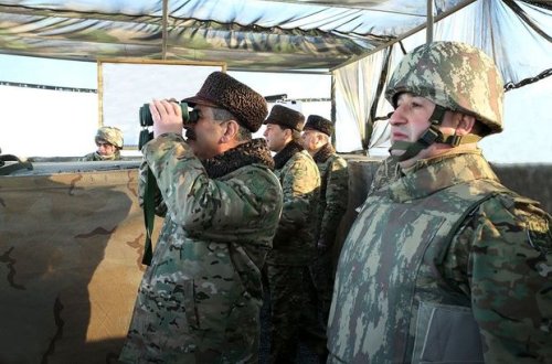 В ходе учений ВС Азербайджана проведена рекогносцировка местности в реальных условиях - ФОТО/ВИДЕО