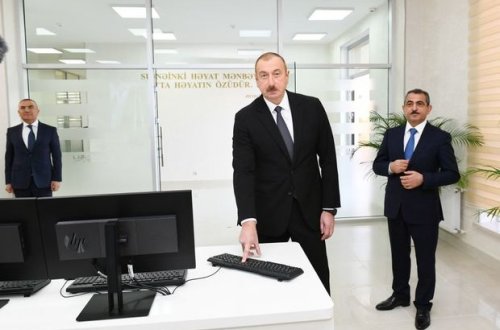 “Şəmkirçay” Sutəmizləyici Qurğular Kompleksi istifadəyə verilib