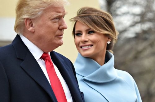 Trampın həyat yoldaşının başqa kişi ilə öpüşmə şəkilləri üzə çıxdı — FOTOLAR