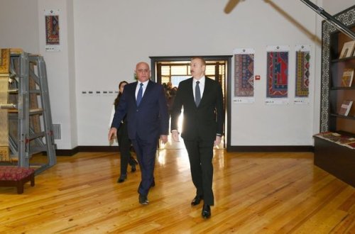 Президент Ильхам Алиев ознакомился с деятельностью Агстафинского филиала ОАО 