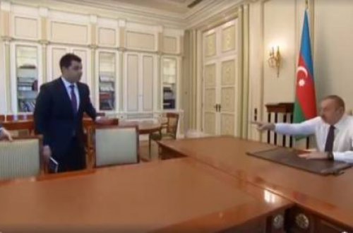 Prezident gənc icra başçısından özündən böyüyə yer verməsini istəyib - VİDEO