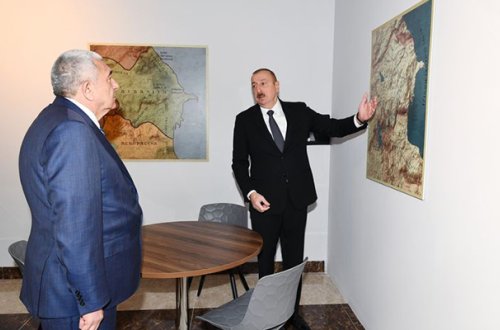 'Xəritədə indiki Azərbaycan ərazisində Mingəçevirdən başqa heç bir tarixi ad yazılmayıb' - Prezidentdən başçıya irad
