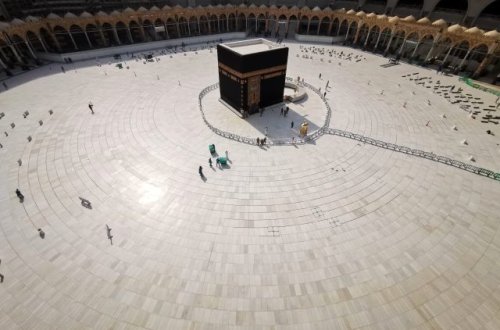 Tarixdə ilk dəfə Kəbə evinin ətrafı boş qalıb – VİDEO