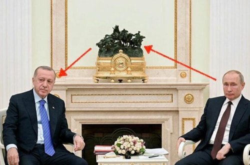 Ərdoğan-Putin görüşündə 2 İNANILMAZ MƏQAM: bununla hansı mesaj verildi? - FOTO