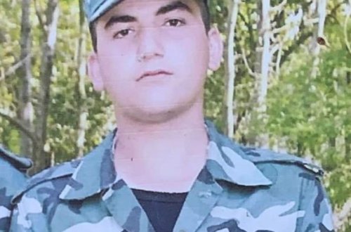 Həlak olan hərbçimizin – FOTOSU