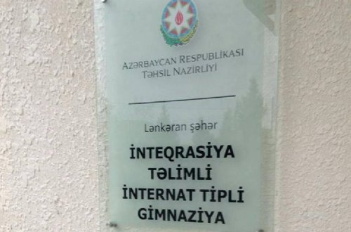 Gimnaziyanı ailə podratı ilə idarə edirlər - LƏNKARANDA
