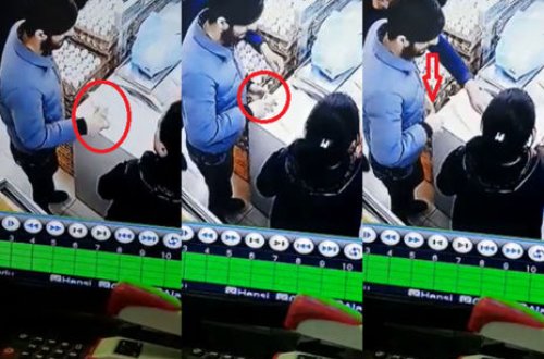 Bakıda mağazada fırıldaqçılıq: Kassiri belə aldatdı - VİDEO