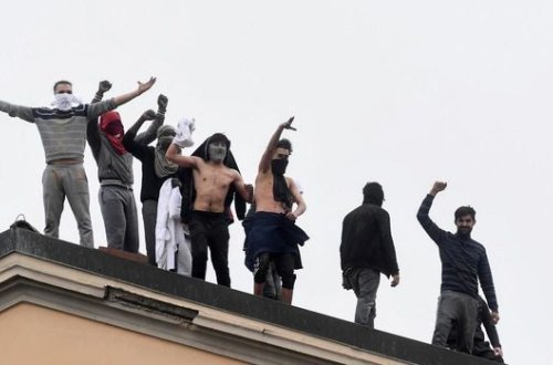 İtaliyada məhbuslar koronavirusa görə üsyan qaldırdı