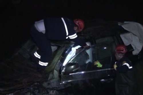 В Астаре погиб водитель автомобиля, упавшего с моста – ВИДЕО