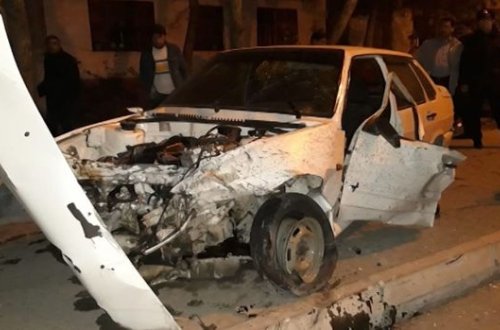 В Мингячевире произошла цепная авария: есть пострадавшие - ВИДЕО