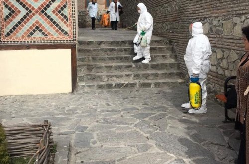 Azərbaycanda qoruqlar dezinfeksiya edildi - FOTO