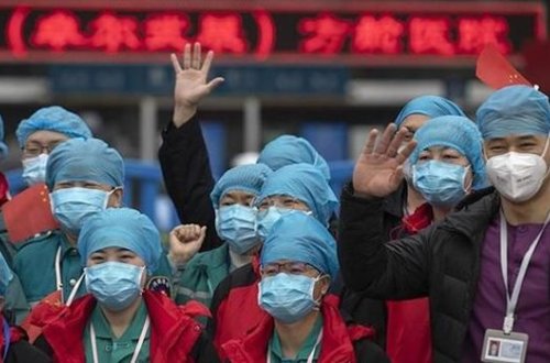 Çin koronavirusa görə açdığı müvəqqəti xəstəxanaları bağlayır - FOTO