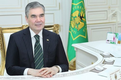 В Баку состоялась церемония официальной встречи Гурбангулы Бердымухамедова