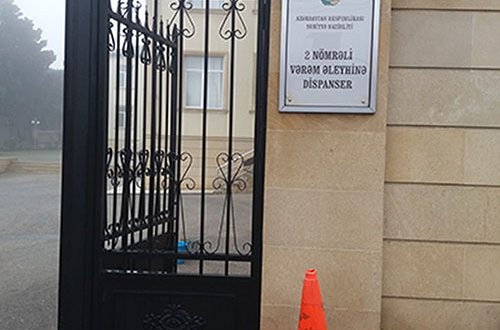 2 saylı tibb müəssisələri açıq vərəm xəstəxanasını top kimim biri biriniə atdılar - FOTO