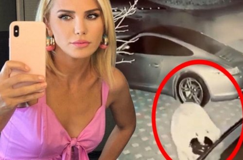 Sevgilisinin arvadının maşınlarına hücum etdi