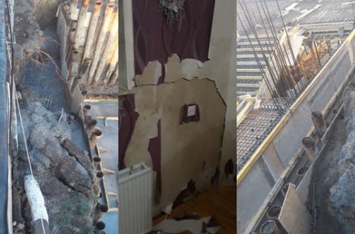 “Mahal” MTK yaşayış evini qəzalı vəziyyətə saldı, “yaşayış təhlükəlidir” rəyi verildi - FOTO