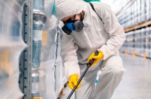 На пограничных пунктах Азербайджана проводится дезинфекция