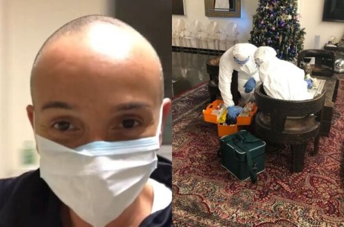 Aydan Salahova karantindən görüntülərini yaydı - Video