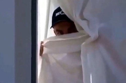 Karantində olan Ronaldu belə görüntüləndi - VİDEO