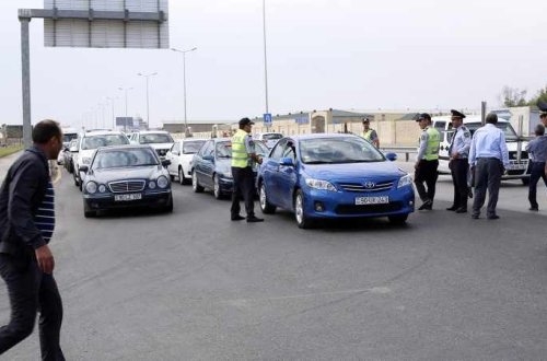 Bakıya girişlərdə postları qoyuldu: Sərnişinlər bir-bir yoxlanılacaq — VİDEO