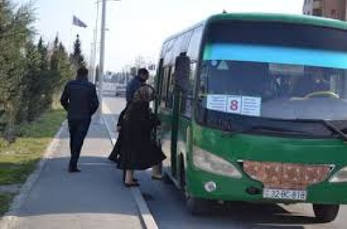 MİNGƏÇEVİRDƏ DƏHŞƏT: Avtobuslarda dezinfeksiya işləri üçün pul tələb olunur