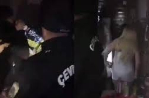 Bakıda Rusalka adlı fahişəxanada reyd - VİDEO