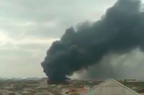 SON DƏQİQƏ! Bakıda güclü yanğın - VİDEO