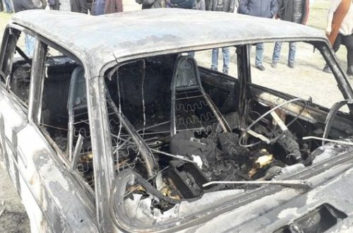 Azərbaycanda dörd yaşlı uşaq avtomobildə yanaraq öldü