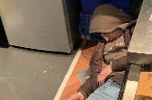 В Британии вор уснул на месте преступления