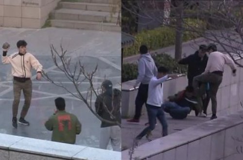 Təcavüz edənləri daşladılar, dəyənəklərlə döydülər - VİDEO