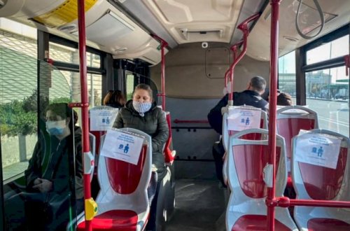 Bu gündən avtobuslarda sərnişinlər belə oturacaq - Foto