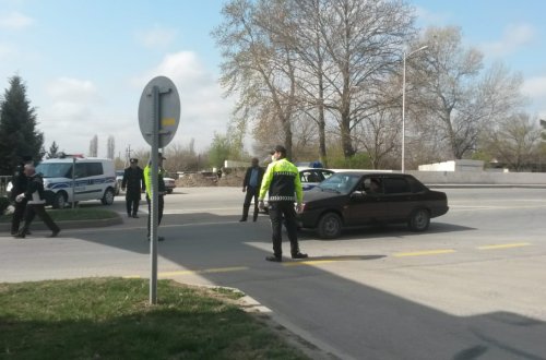 Mingəçevir polisi şəhəri belə qoruyur – FOTOLAR