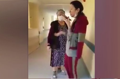 Bakıda karantinə alınan tibb işçiləri etiraza qalxdı – XƏSTƏXANADA RƏZALƏT - VİDEO