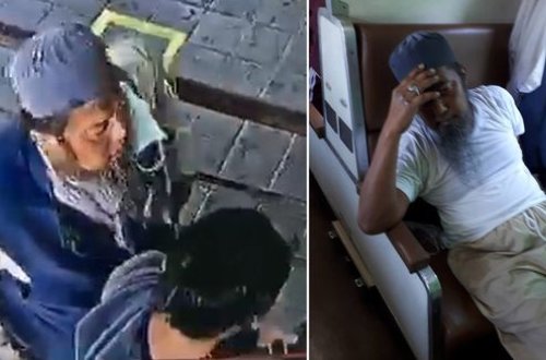 Koronavirus xəstəsi tanımadığı şəxsi yoluxdurmağa çalışdı - VİDEO