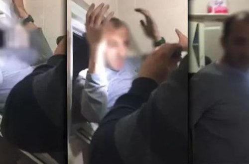 Tualet pəncərəsindən qaçan cinayətkar belə ələ keçdi - VİDEO