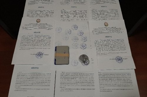 Karantin rejimi üçün saxta jurnalist vəsiqəsi hazırlayanlar həbs edildi — FOTOLAR