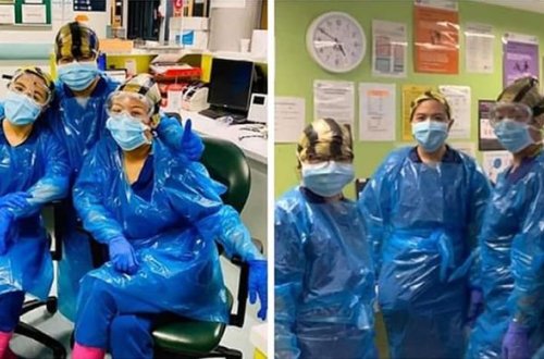 Zibil paketi geyinən tibb bacıları koronavirusa yoluxdular