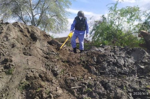 Ucarda əl qumbarası tapıldı