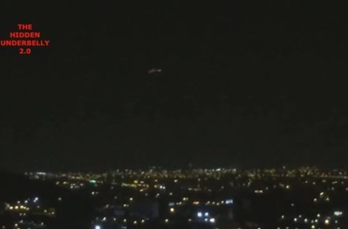 В Перу засняли гигантский НЛО – ВИДЕО