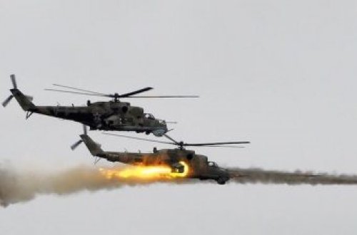 Şiddətli döyüşlər gedir: 1 helikopter vuruldu, 35 silahlı öldürüldü