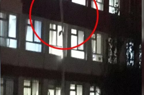 Koronavirus şübhəsi olan şəxs xəstəxananın pəncərəsindən QAÇDI