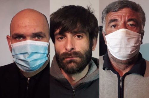 Meşə ilə Ağsudan Şamaxıya keçmək istəyənlər həbs olundu - FOTO