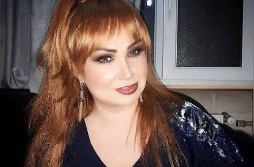Könül Kərimova nəvəsi ilə - FOTO