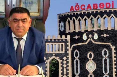 Ağcabədinin yeni başçısı da odioz Rövşən Əhmədovla bacarmır - Video