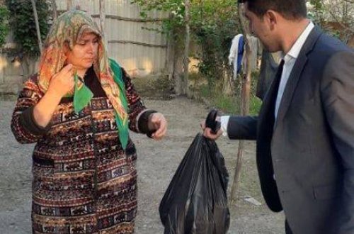 Neftçalada aztəminatlı ailələrə mütəmadi olaraq yardım göstərilib